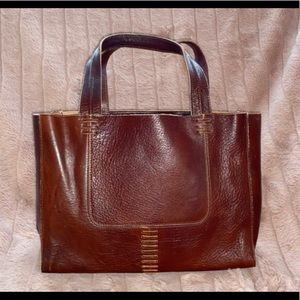 Sundance handbag, brown leather